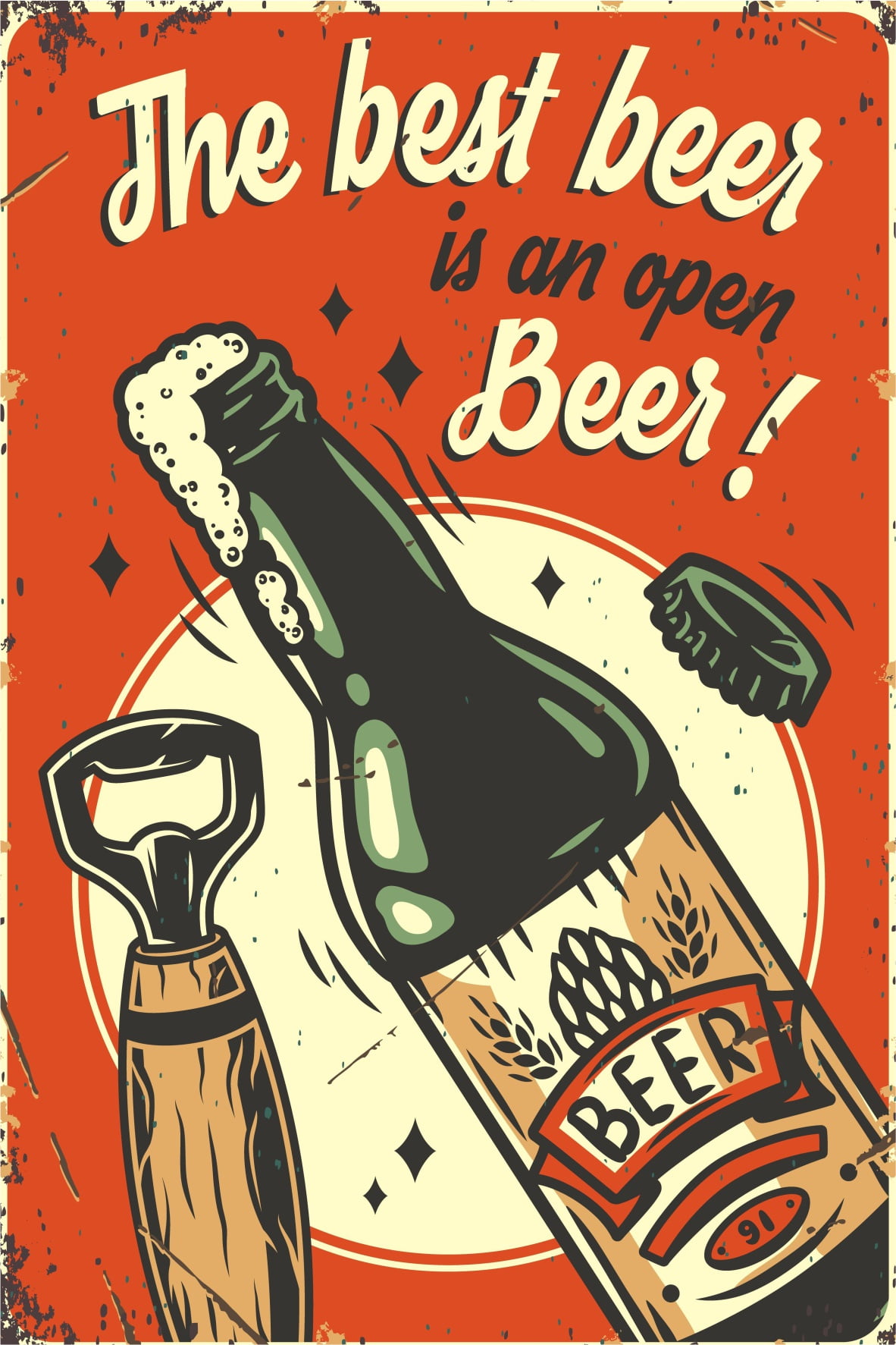 A melhor cerveja, é a cerveja aberta!