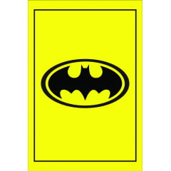 Logo do Batman - Fundo Amarelo